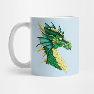 Green Dragon Portrait Mug
